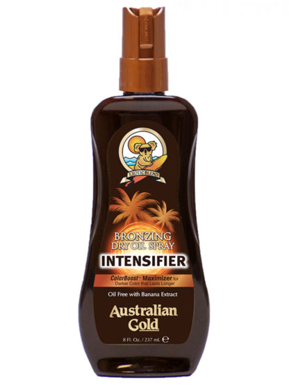 australian gold bronzing intensifier spray