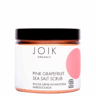 Joik Organic Pink Grapefruit Sea Salt Scrub 240 GR